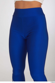  Zuzu Sweet blue leggings dressed sports thigh 0002.jpg